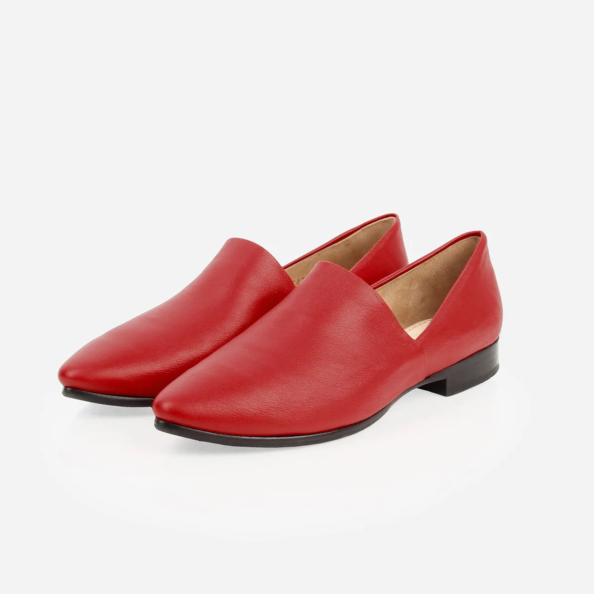 The Glove Fit Flat Racing Red
