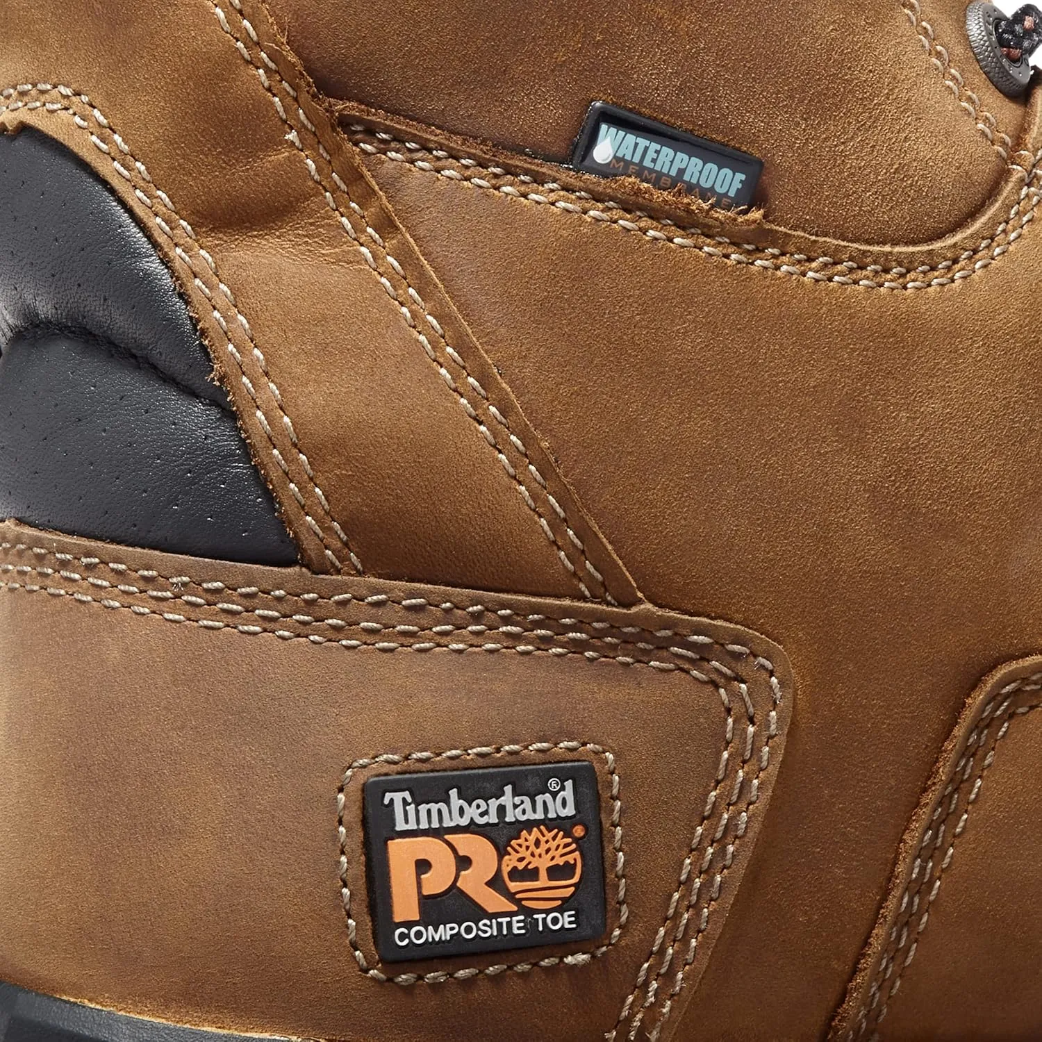 Timberland PRO Men's Boondock 8 Inch Composite Safety Toe Waterproof Industrial Work Boot