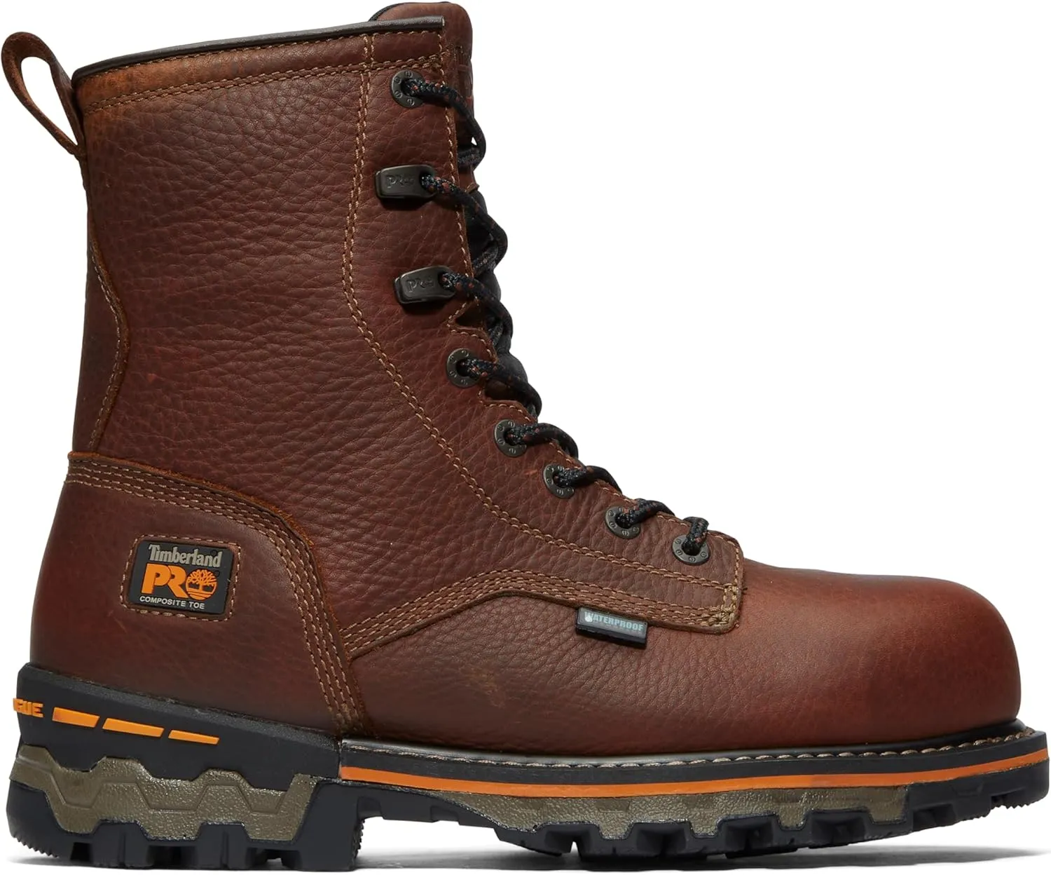 Timberland PRO Men's Boondock 8 Inch Composite Safety Toe Waterproof Industrial Work Boot