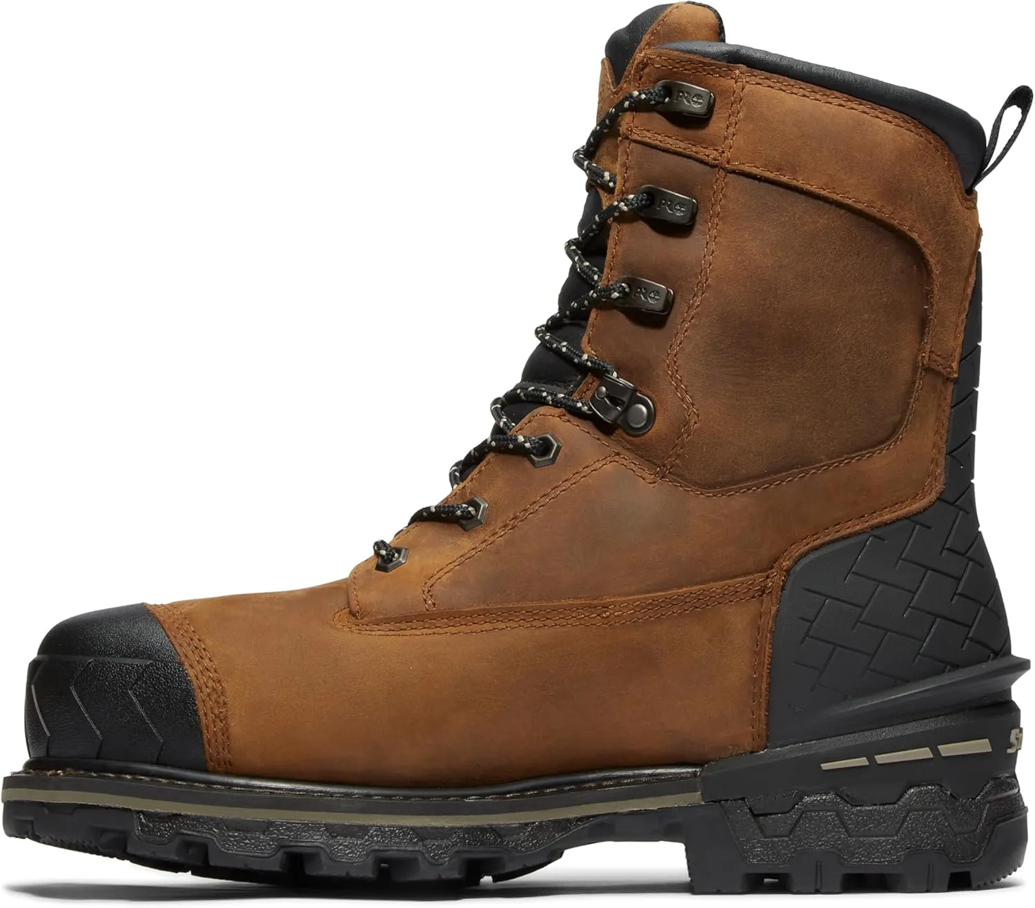 Timberland PRO Men's Boondock Hd 8 Inch Composite Safety Toe Waterproof Industrial Work Boot