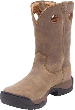 Twisted X Mens Work Boot - K Toe All-Around Boots Designed with Air-Mesh Lining, Compression- EVA Midsole, Rubber Outsole, and Full-Grain Oiled Leather Vamp and 11 Shaft