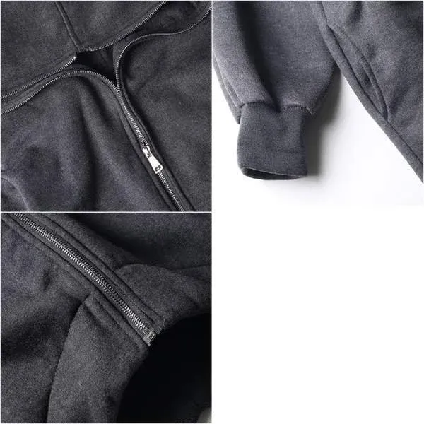 Unisex long-sleeve nazgul long coat with hood