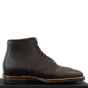 Viberg - Dark Brown Waxed Flesh Service Boot 2030 Last