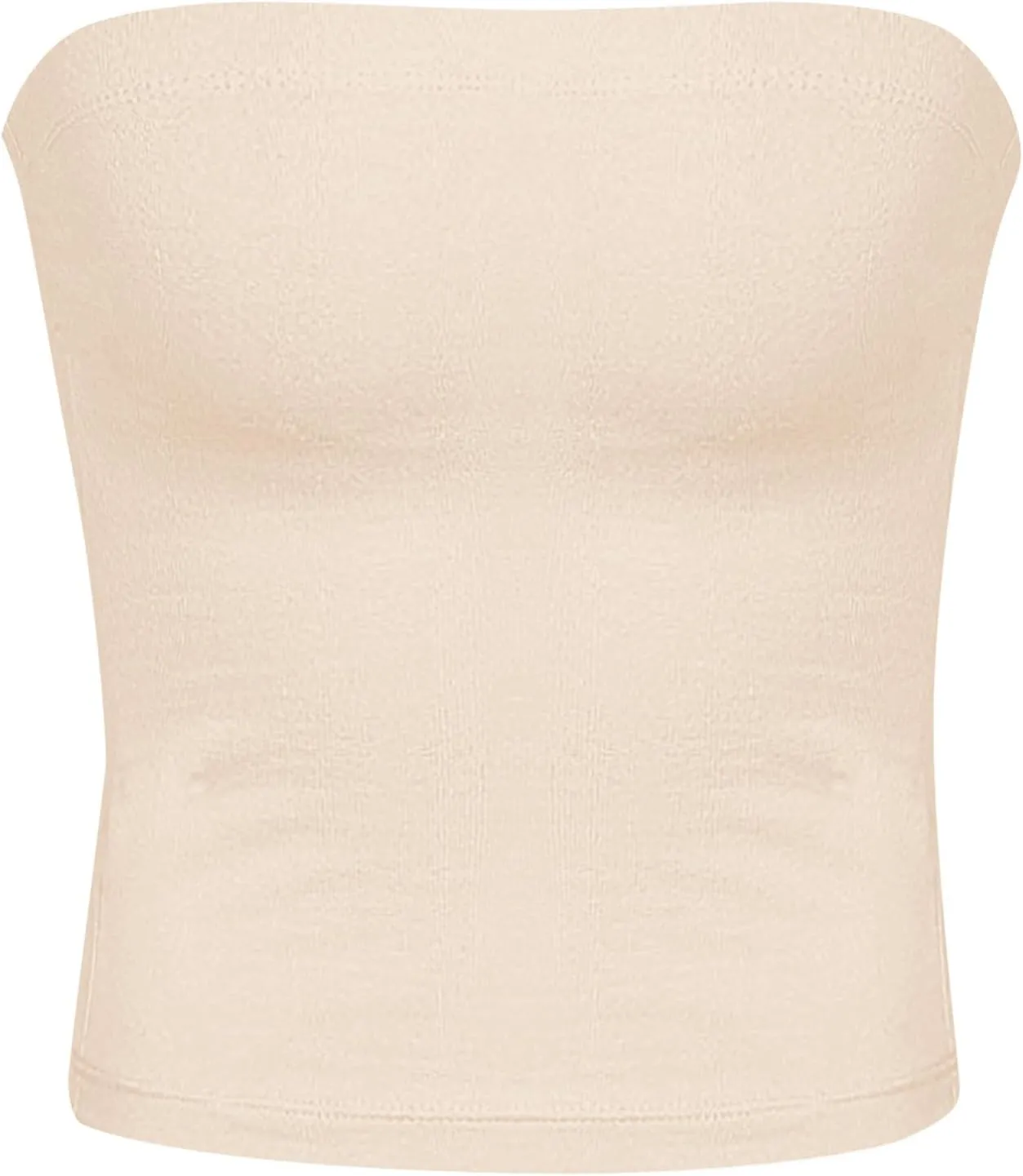Women Y2K Backless Strapless Tube Tops Bandeau Sleeveless Tank Tops 2025 Summer Clothes Going Out