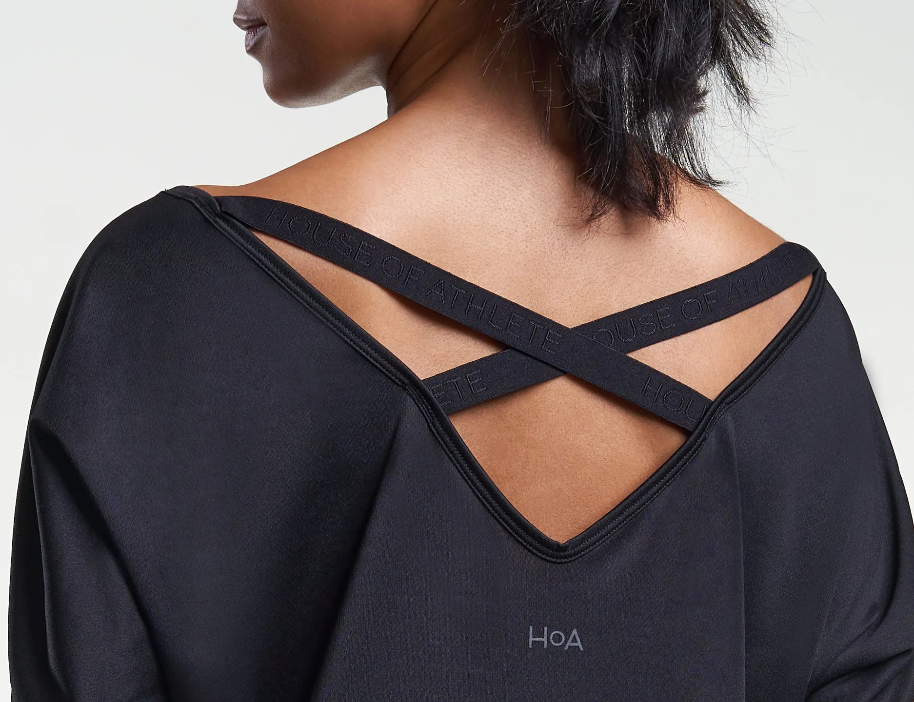 Womens Performance Jersey Drape Tee