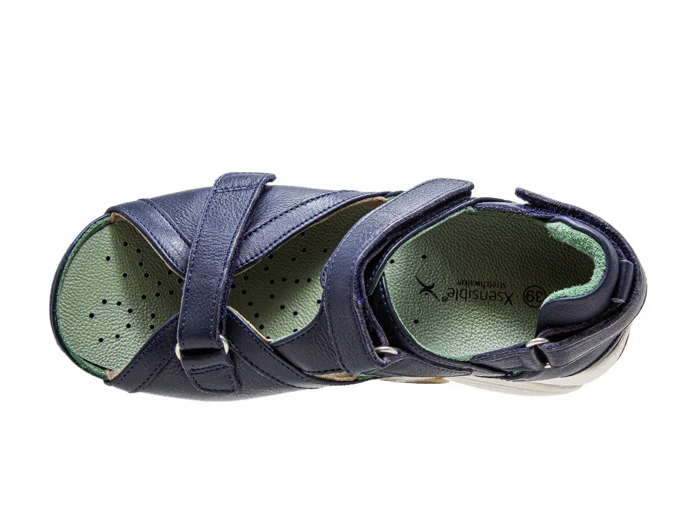 Womens Pluto Navy Sandals