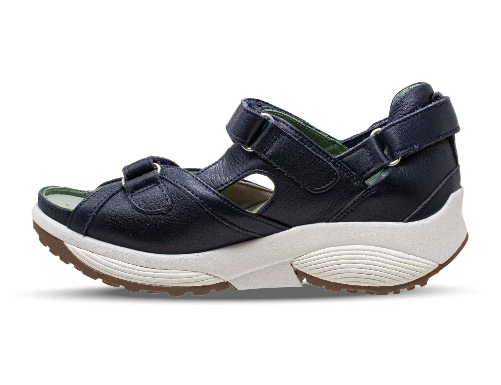 Womens Pluto Navy Sandals
