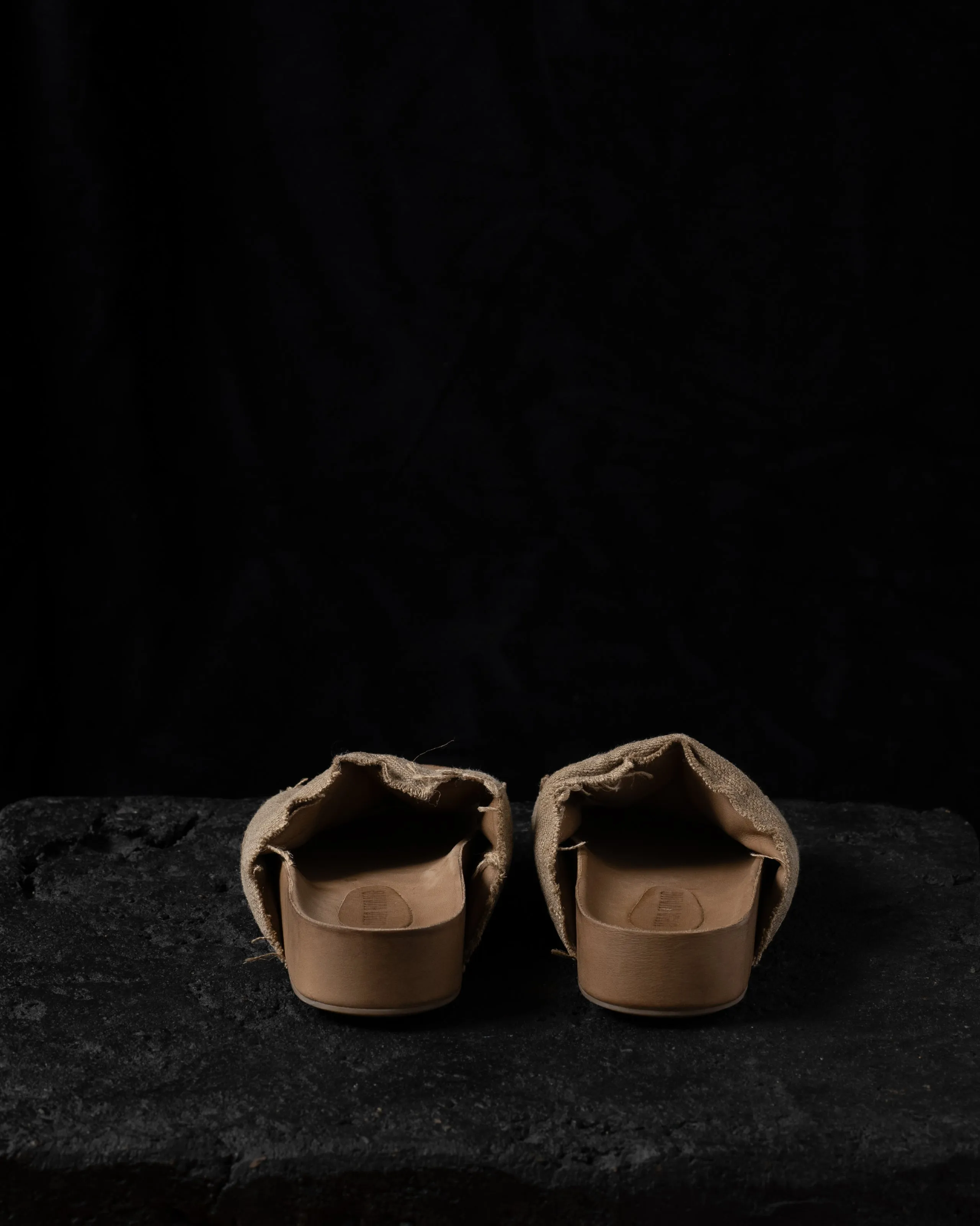 Womens Slides Tan