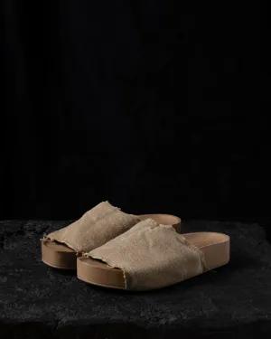 Womens Slides Tan